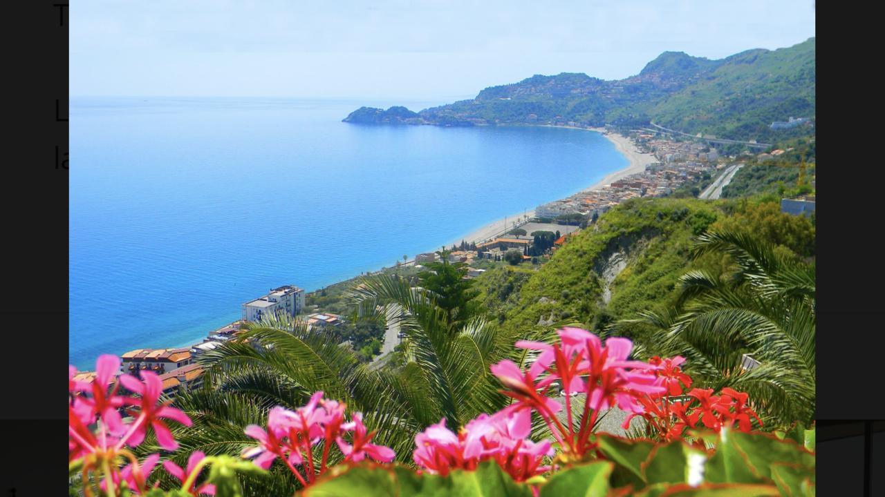 La Nave Sul Mare Di Taormina Bed & Breakfast เลโตยานนี ภายนอก รูปภาพ